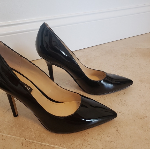 Nine West Bliss Pumps 7 1/2 Black - Picture 2 of 7